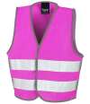 RS200BE R200JEV Result Core Kids Enhanced Vis Vest Pink colour image